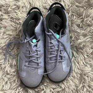 Nike Air Jordan 6 Retro GG 'Iron Purple' GS size 7Y No Box
